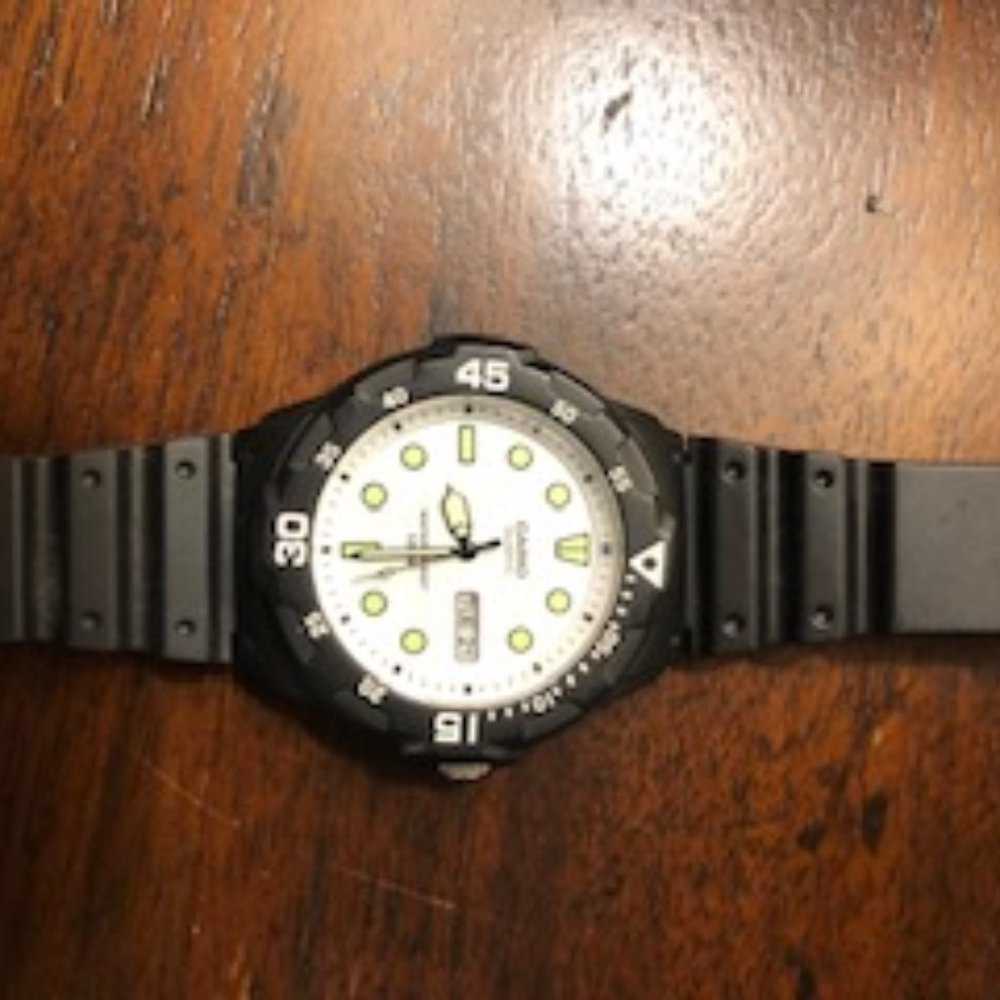 Men;s Diver style watch.  Casio model MRW-200H